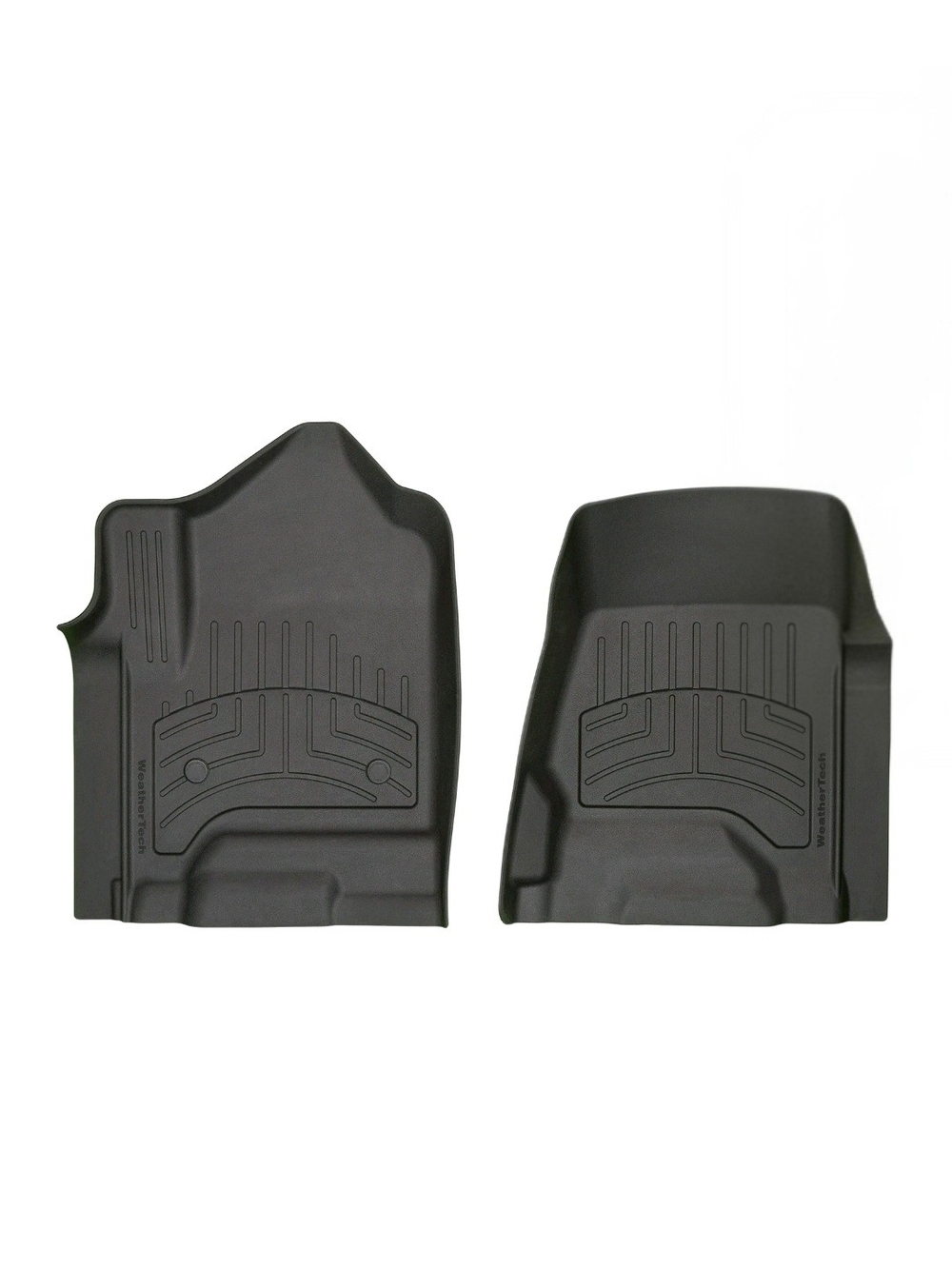 All-Weather Black Car Floor Liners – Front Set
